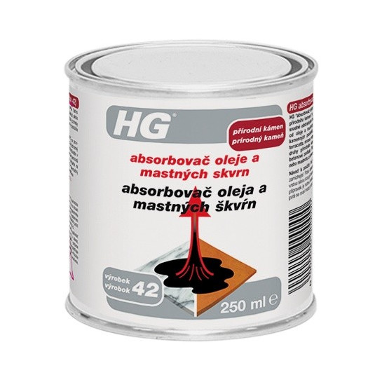 HG absorb. oleja a mastných škvŕn 250ml