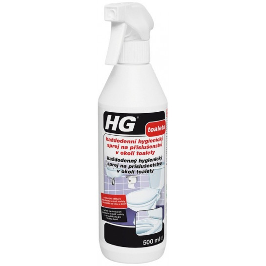 HG hygienický sprey na príslušenstvo v okolí WC 0,5 l
