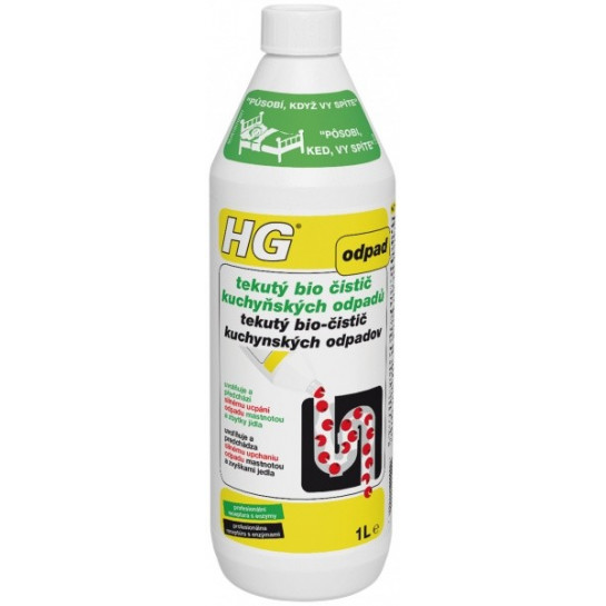 HG tekutý bio čistič kuchynských odpadov 1 l