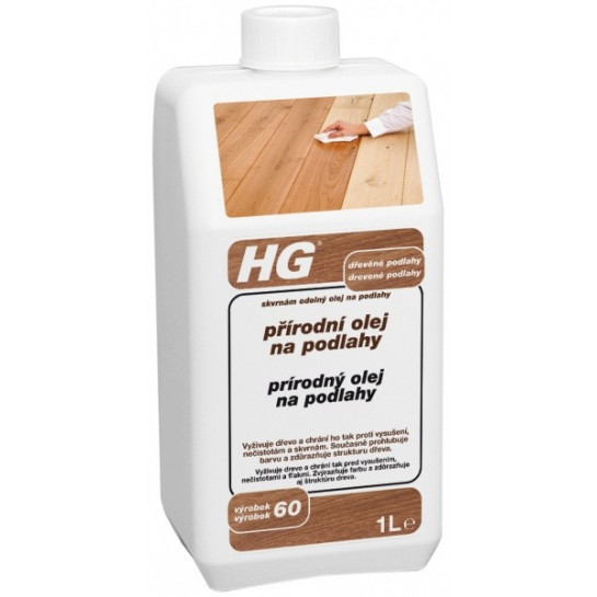 HG prírodný olej na podlahy 1l