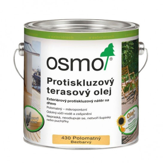 OSMO protišmykový terasový olej 430 bezfarebný