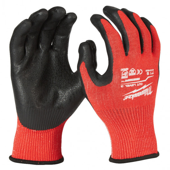 Milwaukee rukavice odolné proti prerezaniu stupeň 3 (1 ks)
