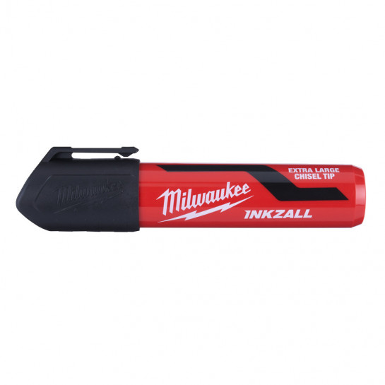 Milwaukee INKZALL značkovač s plochým hrotom XL čierny (blister)