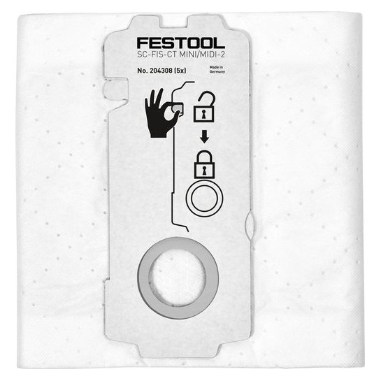 Festool SC-FIS-CT MINI/MIDI-2/5/CT15 filtračné vrecko SELFCLEAN
