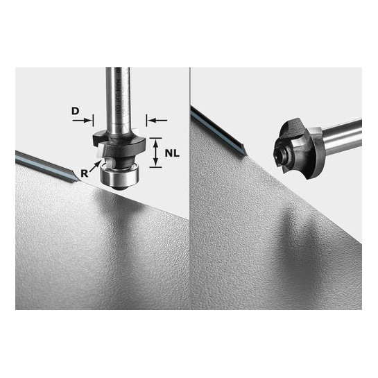 Festool S8 HW R3 D22-KL OFK zaobľovacia fréza