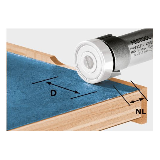 Festool HW D22/8-OFK lícovacia fréza