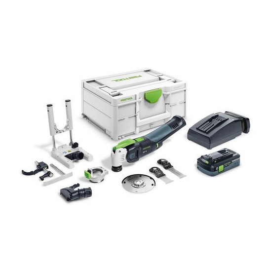 Festool OSC 18 HPC 4,0 EI-Set akumulátorový oscilátor