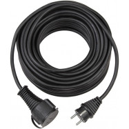 Brennenstuhl kvalitný gumový predlžovací kábel IP44 10m čierny H05RR-F 3G1,5