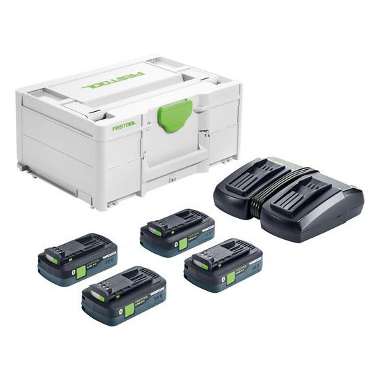 Festool SYS 18V 4x4,0/TCL 6 DUO energetická súprava