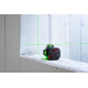 SOLA PLANO 3D GREEN zelený krížový laser 3 x 360°