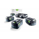 Festool SYS 18V 4x5,0/TCL 6 DUO energetická súprava