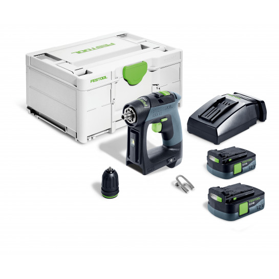 Festool CXS 12 2,5-Plus akumulátorový vŕtací skrutkovač