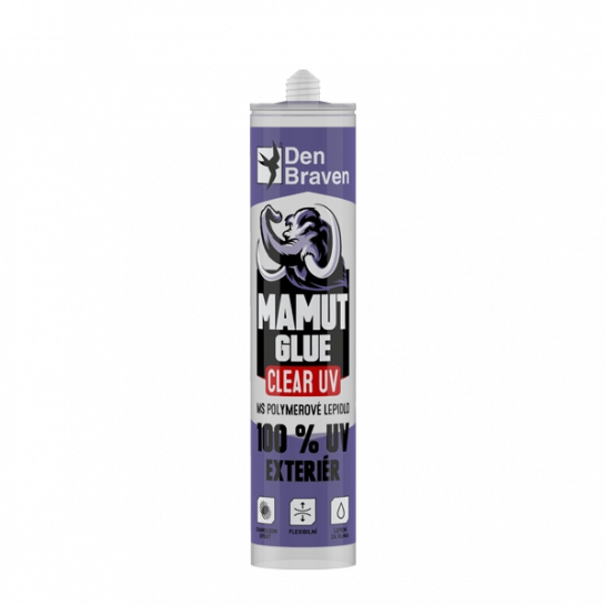 Den Braven Mamut Glue Clear UV 290ml