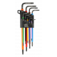 BAHCO C1997TORX/9P sada farebných imbusových L-kľúčov dlhých TORX® (9 ks)