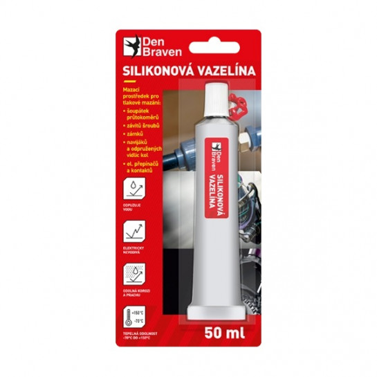DEN BRAVEN Silikónová vazelína 50ml