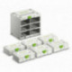 Festool SYS3-RK/6 M 337-Set systainer³ Rack