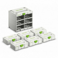 Festool SYS3-RK/6 M 337-Set systainer³ Rack