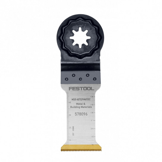 Festool MSB 60/32/HM/OSC karbidový pílový list