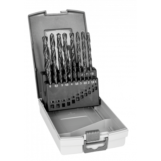 BAHCO sada vrtákov na kov HSS-R 19ks