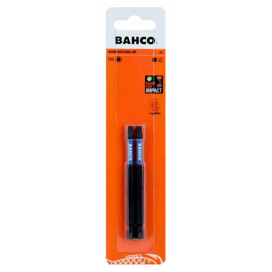 BAHCO bit Torsion T25 90mm (2ks)