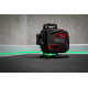 SOLA PLANO 4D GREEN zelený krížový laser 4 x 360°