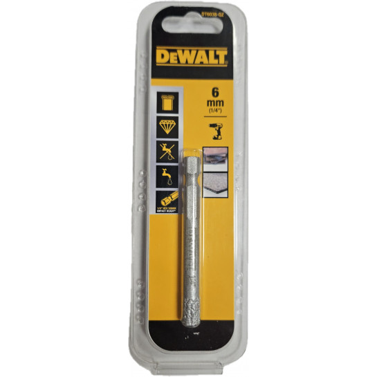 DeWALT vrták diamantový do dlaždíc EXTREME 6mm