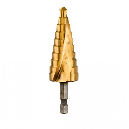 DeWALT stupňovitý vrták 14-25mm