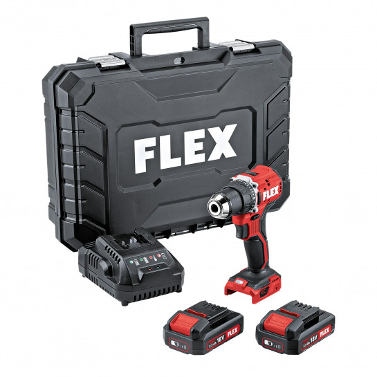 FLEX DD 2G 18.0-EC LD/2.5 Set Aku vŕtací skrutkovač 18V