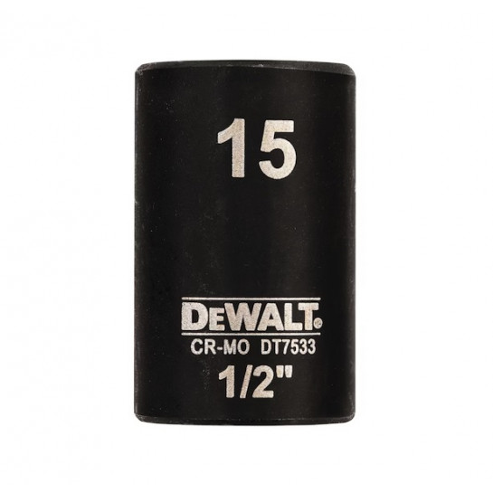 DeWALT nástrčný kľúč Impact 1/2" 15mm