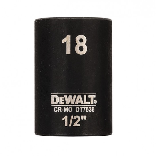 DeWALT nástrčný kľúč Impact 1/2" 18mm