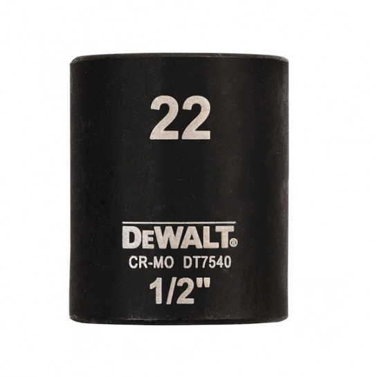 DeWALT nástrčný kľúč Impact 1/2" 22mm