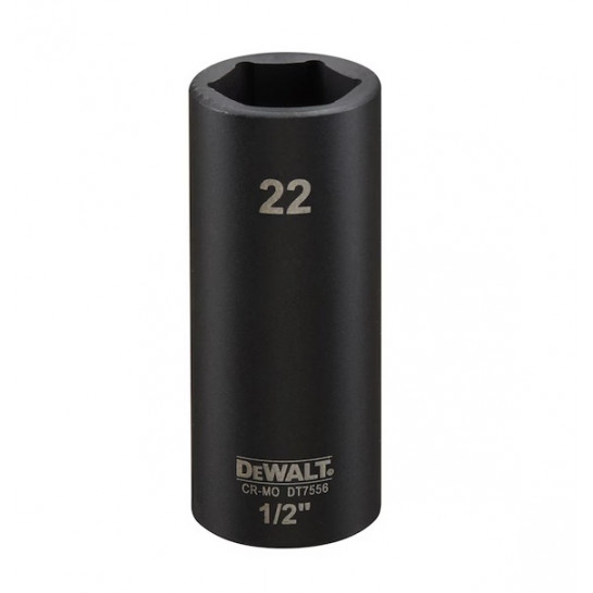 DeWALT nástrčný kľúč Impact 1/2" 22mm