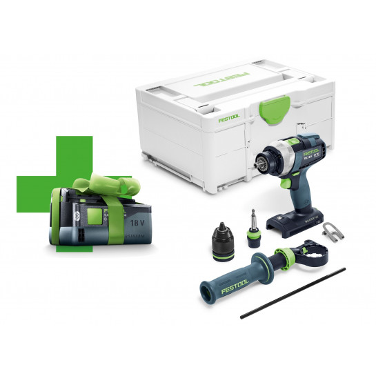 Festool TDC 18/4 I-Basic-5,0 akumulátorový vŕtací skrutkovač