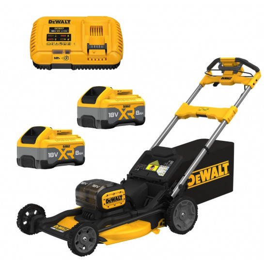 DeWALT DCMWSP156W2 2x18V kosačka s pojazdom