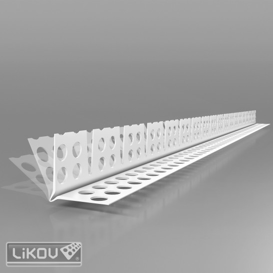LIKOV G-KLF PVC BOX lišta klenbová s prelisom a flexibilnými ramenami (10m)