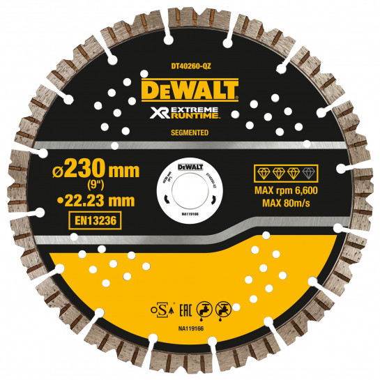 DeWALT Diamantový kotúč 230 x 22mm pre DCS690