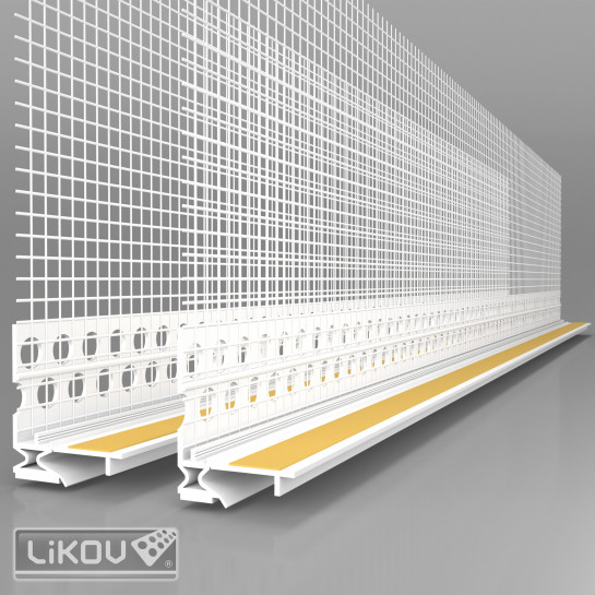 Likov LS2-FLEX ADAPT 06 lišta okenná začišťovacia 2D biela 2,6 m