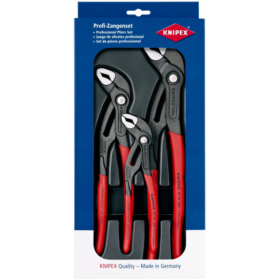KNIPEX Kliešte inštalatérske Cobra® (3ks)