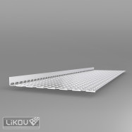 Likov LU-L lišta uzatváracia perforovaná