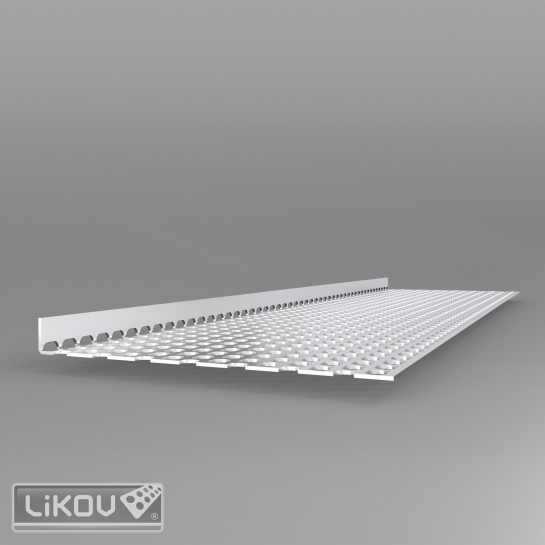 Likov LU-L lišta uzatváracia perforovaná