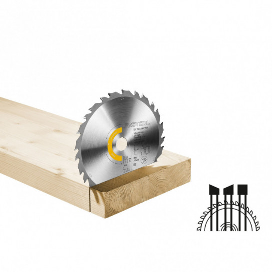 Festool HW 160x1,6x20 FWW25 pílový kotúč do kotúčovej píly WOOD UNIVERSAL
