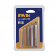 IRWIN sada vrtákov do skla a dlažby (5ks)