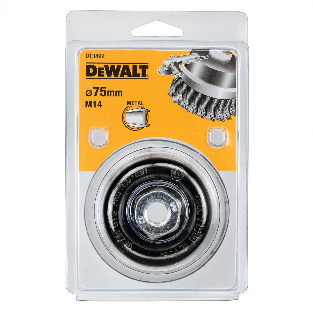 DeWALT Trennscheibe Edelstahl flach DT3507-QZ, 125 mm x 1.0 mm - 10 Stück/Dose