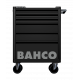 BAHCO 1472K6BKFFSD mobilný 6-zásuvkový vozík s náradím (226 ks)