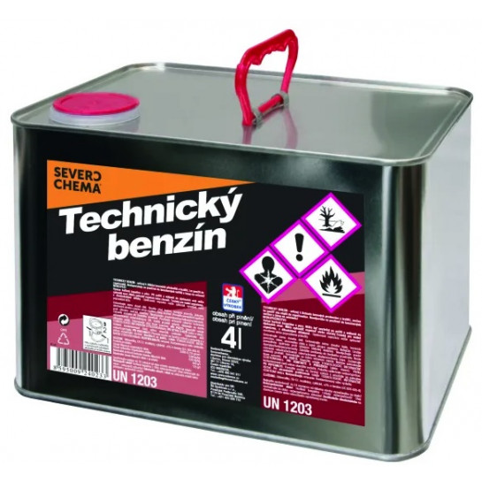 Benzín technický 4L Severochema