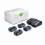 Festool SYS 18V 4xTBX4/TCL6DUO energetická súprava