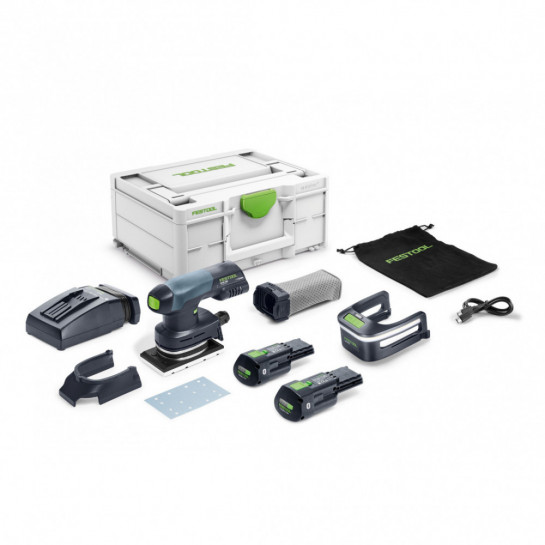Festool RTSC 400 3,0 I-Plus akumulátorová vibračná brúska