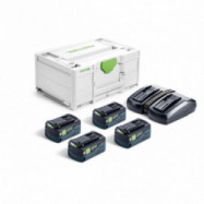 Festool SYS 18V 4xHP5,0/TCL6DUO energetická súprava