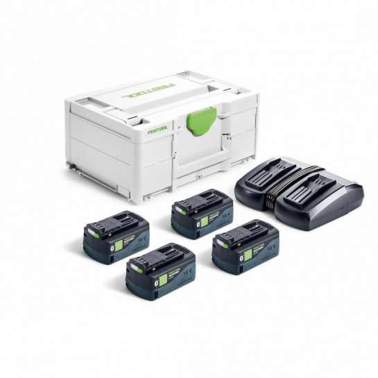 Festool SYS 18V 4xHP5,0/TCL6DUO energetická súprava