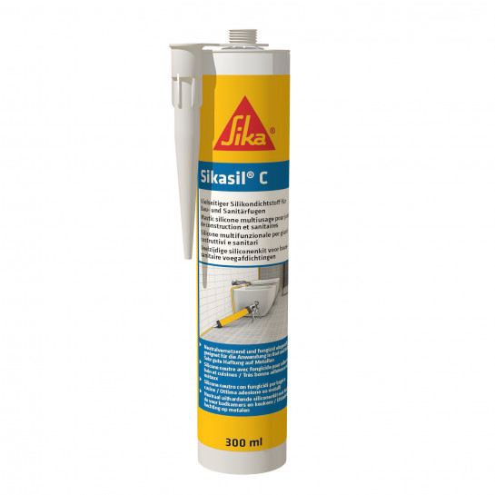 Sika SikaSil C Transparentný 280ml